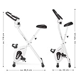 Kinetic Sports Indoor F-Bike Fitnessbike Heimtrainer Ergometer Indoorcycling mit Trainingscomputer, Zusammenklappbar - 7