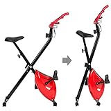 TecTake Fitness Fahrrad Hometrainer klappbar mit Computer - 9