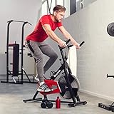 TecTake Indoor Cycling Fitness Bike Ergometer Fahrrad Rad Heimtrainer mit Computer - 3