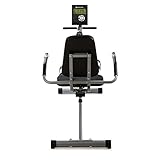 CAPITAL SPORTS Swizor X Sitzergometer Heimtrainer Beintrainer (Tretsystem: 4kg Schwungrad mit magnetischem Bremssystem, stufenlos einstellbarer Widerstand, Trainingscomputer mit LCD-Display, belastbar bis 120kg) schwarz oder silber - 2