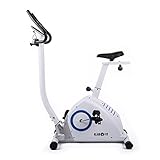 Klarfit MOBI SUPREME Fitnessbike Heimtrainer Ergometer (Trainingscomputer mit LCD-Display, Pulsmesser, 8kg Schwungrad mit magnetischem Bremssystem, 16 Widerstandsstufen, belastbar bis 120 kg) weiß - 4