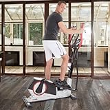 Ultrasport XT-Trainer 900M/1000A Crosstrainer/Ellipsentrainer mit Handpuls-Sensoren inkl. Trinkflasche - 6