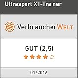 Ultrasport XT-Trainer 900M/1000A Crosstrainer/Ellipsentrainer mit Handpuls-Sensoren inkl. Trinkflasche - 8