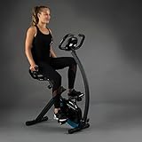 CAPITAL SPORTS Trajector X-Bike Fahrrad-Heimtrainer Fitnessbike Ergometer (1,4 kg Schwungmasse mit 8 einstellbaren Widerständen, Trainingscomputer mit LCD-Display) silber oder schwarz - 5