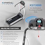 Kinetic Sports Laufband, Leiser 1100 W Elektromotor, mit Trainingscomputer, 2 Getränkehalter, Zusammenklappbar - 4