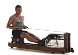 Water Rower Rudergerät Nussbaum mit S4 Leistungsmonitor, 210x56x53 cm - 6