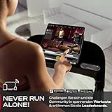 Sportstech F10 Laufband mit Smartphone App Steuerung, Pulsgurt im Wert von 39,90 € inklusive, Bluetooth, 1PS, 10 KM/H, für Geh- und Lauftraining mit 13 Programmen – kompakt klappbar verstaubar - 3