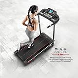 Sportstech F10 Laufband mit Smartphone App Steuerung, Pulsgurt im Wert von 39,90 € inklusive, Bluetooth, 1PS, 10 KM/H, für Geh- und Lauftraining mit 13 Programmen – kompakt klappbar verstaubar - 9