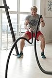 Blackthorn Battle Ropes – Premium Schwungseil, Trainingsseil, Fitnessseil von 30 bis 40mm Durchmesser - 6