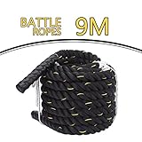 Moro Battle Rope Body Stärke Sport Training Fitness Bootcamp Fitness Seil – 15 m 38 mm OD Training Seil - 5