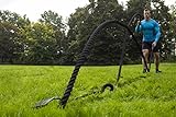 Marcy Fitness Battle Rope Sportseil Crossfit-Tauseil 12 m, 14MASCF003 - 2