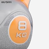 Kettlebell Stylish 2-20 KG Kugelhantel Hantel Gewicht Handgewicht aus Kunststoff - 4
