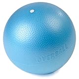 Overball 25cm BLAU ROT GELB PILATESBALL Gymnastikball, Yoga Übungsball, Yogaball, Soft Pilates, Therapieball, GYMNIC