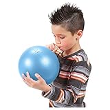 Overball 25 cm blau weicher griffiger Ball - 2