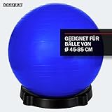 bonsport Ballschale für Gymnastikbälle Gymnastikball Sitzball Fitnessball | Durchmesser 49 cm - 3