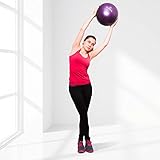 [2Stück] Mini Pilates Ball »Bola« Gymnastikball: Effektives Training gegen Verspannungen und Muskelschmerzen, in verschiedenen Größen (18cm 23cm 28cm & 33cm) und Farben (orange rot blau violett) erhältlich - 7