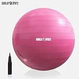 Gymnastikball Fitness Sitzball | verschiedene Größen und Farben | l 55-75 cm - 8