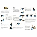 Carnegie Bagel – Stabilisator für Gymnastikbälle, aufblasbarer ringförmige Halterung (Schale) für Fitnessbälle mit ø 55, 65, 75cm - 4