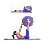 PROMIC Gymnastikball mit Pumpe, Anti-Burst-Balance Core Übung Ball Sitzball und Fitness ball von 55cm bis 75cm - 2