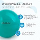 Pezzi Gymnastik Ball Standard 65 cm Therapie Sitzball Fitness anthra - 2