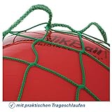Ballnetz für Gymnastikbälle Aufbewahrungshilfe Transporttasche Aufhängung GRÜN - 2