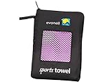 Evonell Sports Towel Sporthandtuch Microfaser verschiedene Größen und Farben