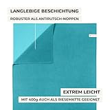 Lotuscrafts Yogahandtuch GRIP – rutschfest (Wet Grip)- hohe Bodenhaftung (Silikonbeschichtung) – 183 x 61 cm – ideal für Hot Yoga, Ashtanga – hautfreundliche und saugfähig - 3