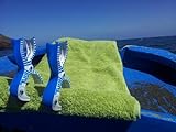 Tuuli Summer Clips (2 BLAU + 2 WEISS) Mehrzweck Klammer Strand Handtuch Camping Garten Kite Surf Liege Bad Zubehör - 8
