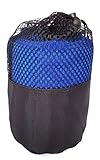 Ibex Mikrofaser Sport Handtuch 35 cm x 75 cm mit Mesh Tasche - 3