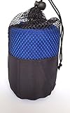 Ibex Mikrofaser Sport Handtuch 35 cm x 75 cm mit Mesh Tasche - 4