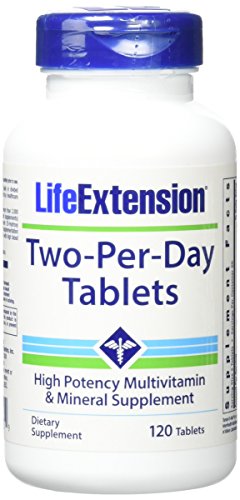 Life Extension Two-Per-Day Tabletten, 1er Pack (1 x 120 Stück)