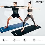 Powrx Gymnastikmatte Trainingsmatte Pilatesmatte Yogamatte Phthalatfrei 190 x 60 x 1.5 cm oder 190 x 100 x 1.5 cm in verschiedenen Farben - 8