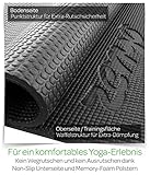 Zenyo Yogamatte FOAM PRO mit Memory-Schaumstoff | Spüre den Unterschied - 3