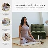 Lotuscrafts Meditationsmatte ZABUTON Standard, 100% Baumwolle (kbA), GOTS zertifiziert - 2