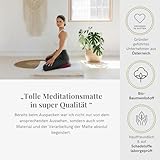 Lotuscrafts Meditationsmatte ZABUTON Standard, 100% Baumwolle (kbA), GOTS zertifiziert - 6
