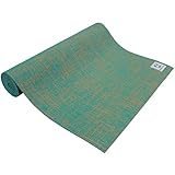 Jute-Yogamatte »Sampati Jute« / High Quality Matte aus hochwertigen Jutefasern und ECO-PVC. Atmungsaktiv, schadstofffrei und sehr robust. Ideal für häufige Yogaübungen. Maße: 183 x 61 x 0,5cm, in verschiedenen Farben erhältlich - 2