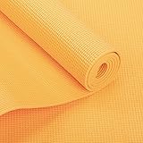 Yogamatte ASANA MAT, rutschfest, 183 x 60cm, 4mm PVC, gute Yoga-Matte nicht nur für Anfänger, Sticky Mat, Gymnastikmatte, phtalatfrei, schadstofffrei - 6