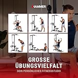 Finnlo Latzug-Station Multi-Lat-Tower, anthrazit/schwarz, 141 x 120 x 210 cm - 9