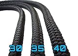 Blackthorn Battle Rope 35d/10m – Schwungseil, Trainingsseil, Fitness Tau, Sportseil - 3