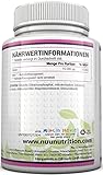 Biotin Haarwuchs – Ergänzungsmittel, 365 Tabletten (Versorgung für ein ganzes Jahr) Nu U hochdosiertes Biotin 10,000 mcg, Vitamin B7 für gesunde Haare, Nägel und Haut – für Vegetarier geeignet - 6