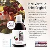 Cherry PLUS – Das Original. 1x Montmorency-Sauerkirschsaft-Konzentrat (1x 500 ML). Die Konzentrierte Kraft aus über 1.450 frischen Kirschen. Original Qualität aus Ihrer Apotheke: PZN 10312752. Ab sofort mehr Inhalt zum gleichen Preis (500 statt 473 ML)! - 5