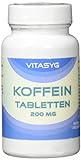 Vitasyg Koffein Tabletten 200 mg Hochdosiert, 120 Tabs, 1er Pack (1 x 72 g)