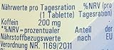 Vitasyg Koffein Tabletten 200 mg Hochdosiert, 120 Tabs, 1er Pack (1 x 72 g) - 2