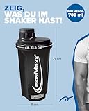 Ironmaxx Shaker, 1 x 700 ml, Schwarz/Braun - 5