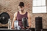 NEUES MODEL – MATANA Original 2.0 Elektronischer Protein Shaker Mixer Cup – aufladbar per USB – silber - 4