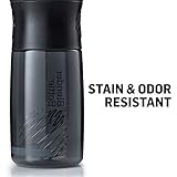 BlenderBottle Sportmixer Shaker (Fassungsvermögen 590ml, skaliert bis 500ml) – schwarz/schwarz, 1er Pack (1 x 151 g) - 6