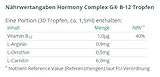 Hormony Complex G® B-12 Tropfen, 50ml Flasche für hCG Diät (Stoffwechselkur) - 7