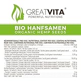 MeaVita Bio Hanfsamen, geschält, DE-Öko-037, 1er Pack (1 x 1 kg) - 5