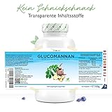 Glucomannan – 180 Kapseln – 3000mg – 30 Tage Anwendung – Sättigungskapseln – 100% Konjac Wurzel – Vit4ever - 7