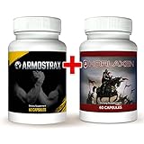 Horlaxen & Armostrax Kombi-Paket: Scheller, effizienter Muskelaufbau plus extremer Testosteronschub für mehr Kraft, Ausdauer und Leistungsvermögen